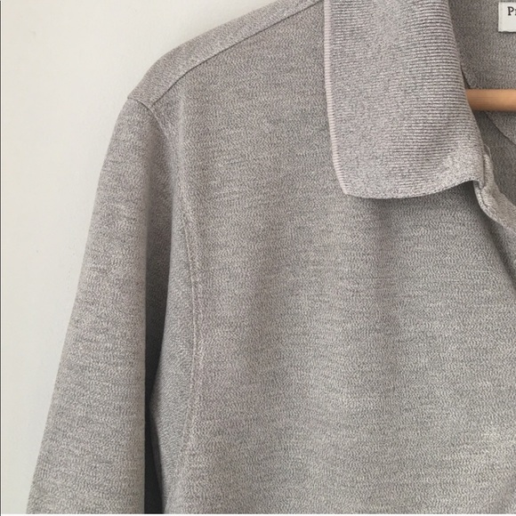 Perry Ellis Taupe Polo Golf Shirt - Picture 2 of 3